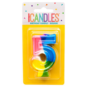 BIRTHDAY CANDLE NUMBER 5