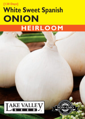 Onion White Sweet Spanish (Long Day) seeds
