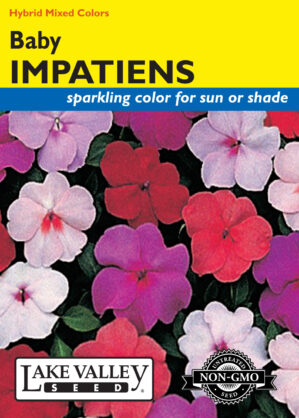 Impatiens Baby Mixed Colors Hybrid flower seeds