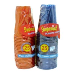 IMPERIAL PLASTIC CUPS 25PK