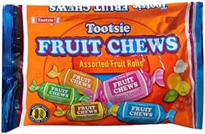 FRUIT CHEWS ASSORTED FRUIT ROLLS