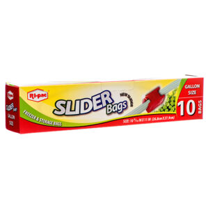 SLIDER BAGS 10.6 IN X 11 IN