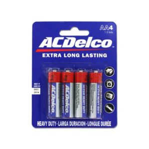 ACDELCO SUPER HEAVY DUTY AA BATTERY 4 PK