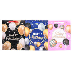 BIRTHDAY GIFT BAG BALLOON2 ASST DESIGN SM