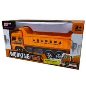 FRICTION POWERED WORKING TRUCK
