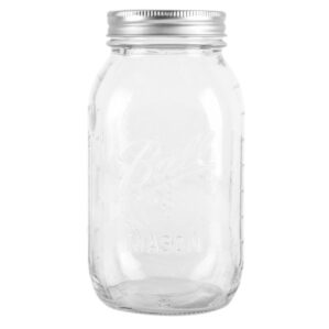 GLASS JAR QUART BALL RM 32OZ