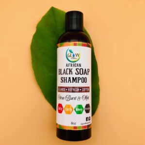 Glow H&B Essentials African Black Soap Shampoo