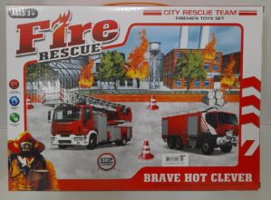 CITY RESCUE TEAM FIREMEN TOYS SET - Image 2