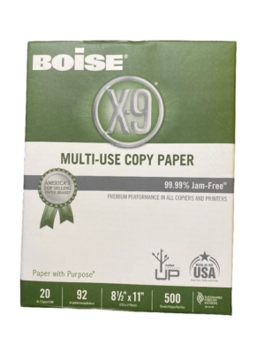 BOISE 8.5'' X11'' PAPER 500 SHEETS