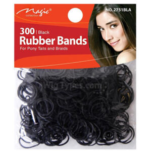RUBBER BANDS BLACK