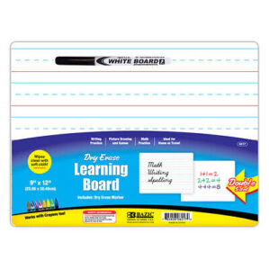 DRY ERASE LEARNING BOARD (WITH MARKER)