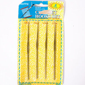 CROCHET NEEDLE HOOK SET 4PC