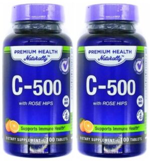 VITAMIN C 500MG WITH ROSE HIPS