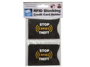 RFID BLOCKING CREDIT CARD HOLDER