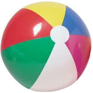 INFLATABLE BEACH BALL 8''