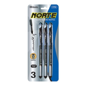 NORTE NEEDLE TIP ROLLER BALL PEN BLACK INK