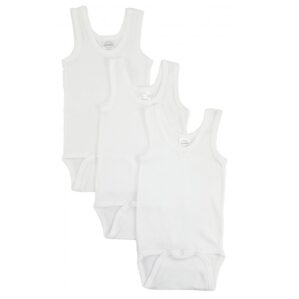 Vest/sleeveless onesie 3pk NB