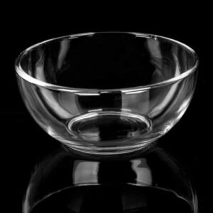 CLEAR BOWL 6in.