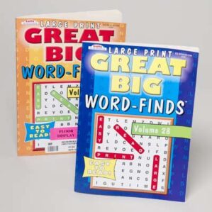 WORD FIND large print great big Vol154/155