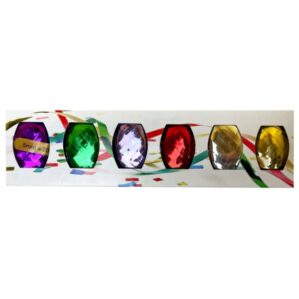 METALLIC CURLING RIBBON 6PK