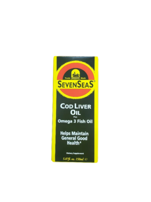 SEVEN SEAS COD LIVER OIL W/ OMEGA 3 5.07FL / 150ML