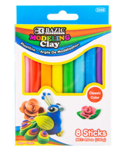 4.8 oz (136g) 8 Primary Color Modeling Clay Sticks
