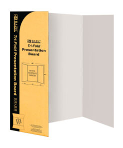 36" X 48" White Tri-Fold Corrugated Presentation Board
