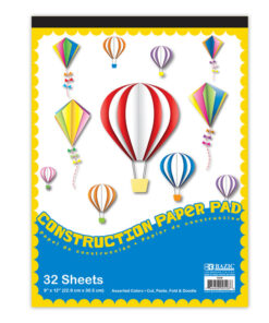 32 Ct. 9" X 12" Construction Paper Pad