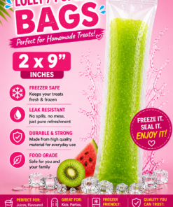 2X9 Ice-lolly Plastic bags 100/pk