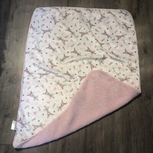 White Paris Eiffel Tower Baby Receiving Blanket(4 pack)