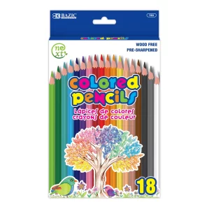 18 Colored Pencils