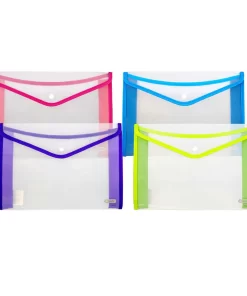 V-Flap Clear A4/Letter Size Document Holder