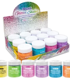 2 oz (56.6g) Neon Color Glitter Shaker