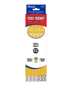 #2 The First Jumbo Premium Yellow Pencil (12/Pack)