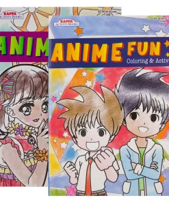 KAPPA Anime Fun Coloring & Activity Book