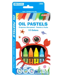 12 Colors Oil Pastels