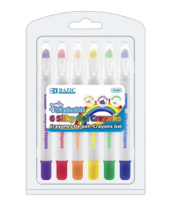 6 Color Silky Gel Crayons