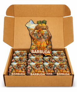 Barbuda Shaped Fridge Magnet Souvenir Lady 45pcs