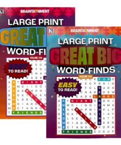 KAPPA Large Print Great Big Word Finds Puzzle Book