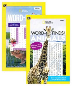 KAPPA National Geographic Word Finds Puzzle Book - Digest Size