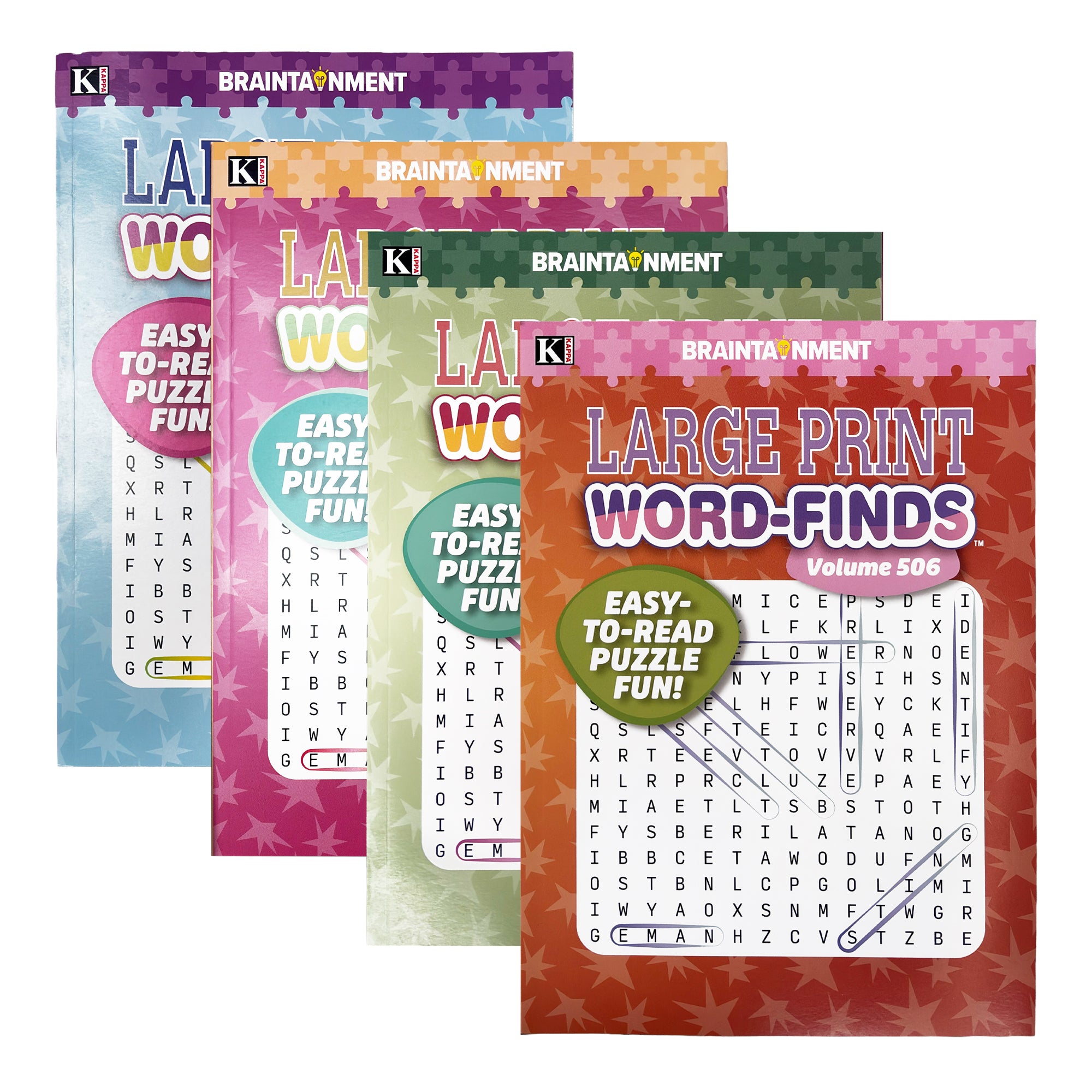 KAPPA Large Print Word Finds