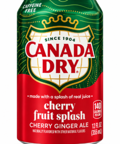 Canada Dry Ginger Ale Cherry Fruit Splash